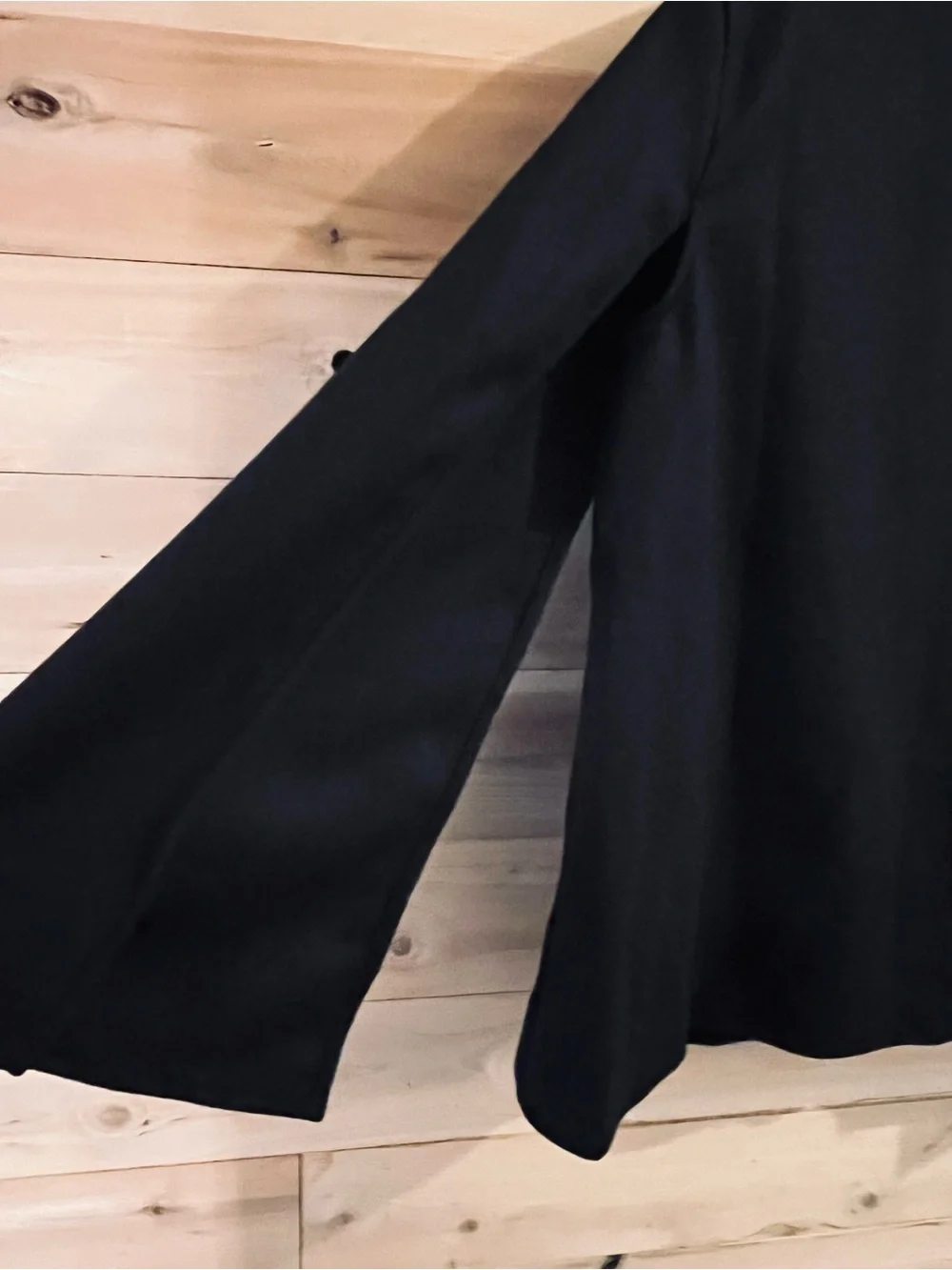 SHEIN black pleather